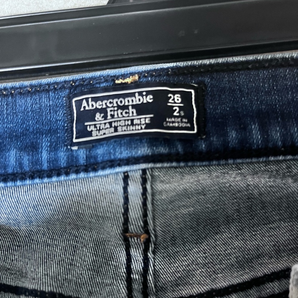 Abercrombie & Fitch Blue Skinny Jeans